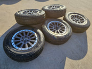 (5) 18" INEOS Grenadier OEM wheels rims tires beadlock 2023 2024 2025 2026 NEW Texas Truck Tire