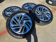 22" Lincoln Navigator OEM 94225 rims wheels BLACK LABEL 2025 2026 MICHELIN NEW Texas Truck Tire