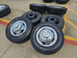 17" Dodge Ram 3500 Dually 8x200 wheels rims 2703 2704 OEM A/T tires Texas Truck Tire
