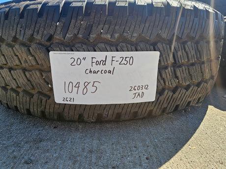 20" Ford F-250 F-350 OEM 10296 10485 Lariat wheels rims 2023 2024 2025 2026 Texas Truck Tire