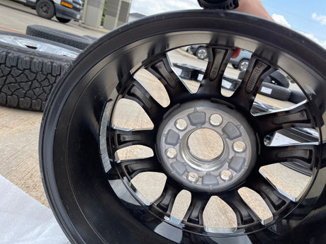 18" Toyota Tundra TRD OEM black wheel rim 75273 Sequoia 2024 2025 NEW Texas Truck Tire