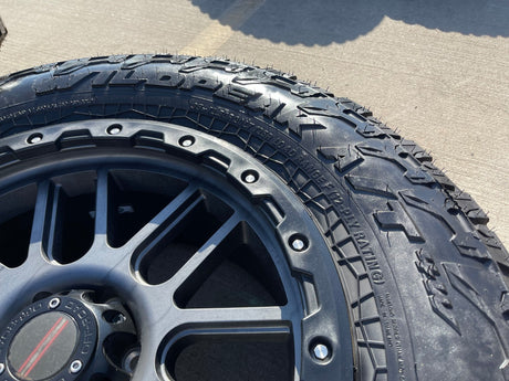 20" Ford F-150 ROUSH OEM Vision 111 Nemesis rims wheels Expedition FALKEN 35" Texas Truck Tire