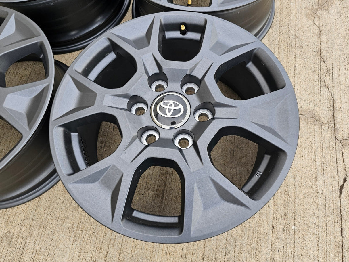 18" Toyota Land Cruiser Tundra Sequoia OEM wheels rims Lexus GX550 2024 2025 NEW Texas Truck Tire