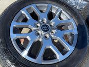 20" Toyota Tundra TSS TRD OEM wheels rims 95359 75277 Sequoia 2025 2026 NEW A/T Texas Truck Tire
