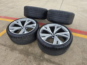 22" Audi RS7 OEM wheels rims A5 S5 RS5 S6 A6 RS6 S7 96748 DISCOUNTED Texas Truck Tire