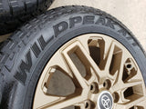 20" Toyota Tundra TRD OEM wheels rims BRONZE TSS 95295 Sequoia 2024 2025 NEW Texas Truck Tire