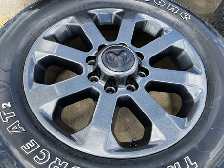 20" Dodge Ram 2500 3500 LARAMIE OEM 2700 wheels rims 2023 2024 2025 2026 NEW Texas Truck Tire