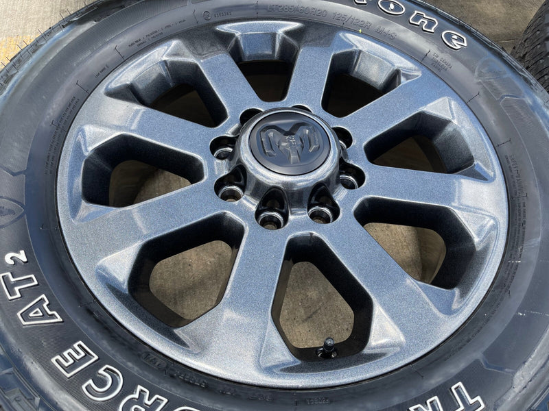 20" Dodge Ram 2500 3500 LARAMIE OEM 2700 wheels rims 2023 2024 2025 2026 NEW Texas Truck Tire