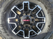 18" GMC Sierra AT4X Chevy Trail Boss 2500 OEM 14136 wheels rims GOODYEAR 35" Texas Truck Tire