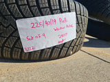 (4) 225/40/19 Pirelli Cinturato Weather Active tires M+S Texas Truck Tire