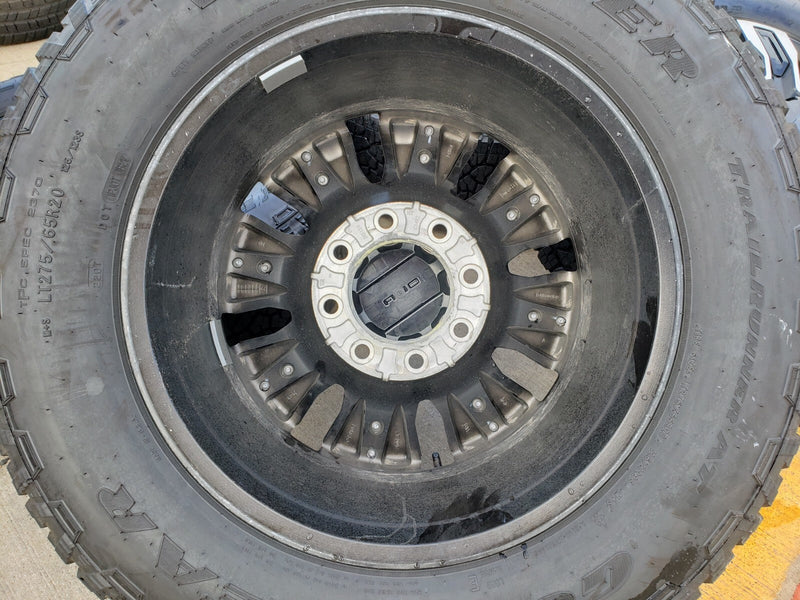 20" GMC Sierra DENALI ULTIMATE 2500 3500 OEM wheels rims 5958 14138 Chevy tires Texas Truck Tire