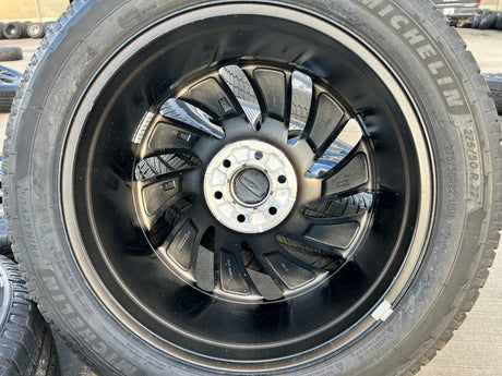 22" Lincoln Navigator OEM 10665 rims wheels BLACK LABEL 2025 2026 MICHELIN NEW Texas Truck Tire