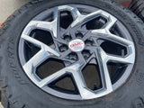 20" GMC Sierra Yukon AT4 Tahoe Silverado OEM wheels rims tires 2022 2023 2024 Texas Truck Tire