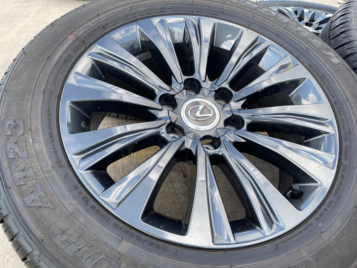 19" Lexus GX460 GX470 Tacoma 4Runner OEM 74388 wheels rims 2022 2023 2024 NEW Texas Truck Tire