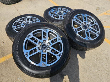 20" Ford F-150 LARIAT Limited OEM 94219 rims wheels Expedition 2026 NEW YOKOHAMA Texas Truck Tire
