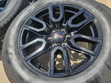 20" GMC Sierra Yukon Chevy OEM black 5914 5918 wheels rims 2023 2024 2025 2026 Texas Truck Tire
