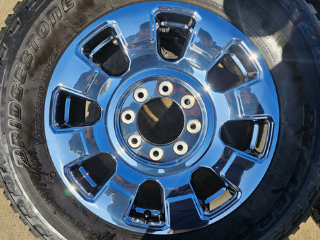 20" Ford F-250 F-350 OEM Lariat 10295 25085 10552 wheels rims 2025 2026 Texas Truck Tire