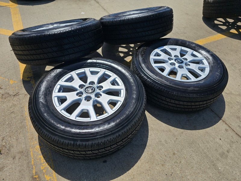 17" Toyota Tacoma 4Runner TRD OEM 94254 10637 wheels rims 2024 2025 2026 Texas Truck Tire
