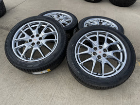 20" Cadillac SRX XT6 XT5 OEM 4709 wheels rims Blazer GMC Acadia PIRELLI NEW Texas Truck Tire