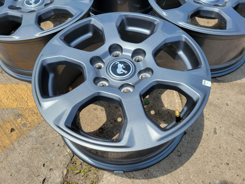 (4) 17" Ford Bronco wheels rims 10384 OEM NEW Ranger 2023 2024 2025 2026 NEW Texas Truck Tire