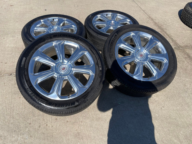 20" Cadillac XT6 XT5 SRX OEM 4708 wheels rims DISCOUNTED Texas Truck Tire