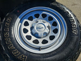 17" Chevy Colorado OEM wheels rims Silverado 8130 Canyon 2025 2026 NEW GOODYEAR Texas Truck Tire