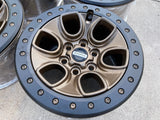 17" Ford F-150 Raptor OEM BEADLOCK rims wheels 10459 95210 BRONZE 2025 2026 NEW Texas Truck Tire