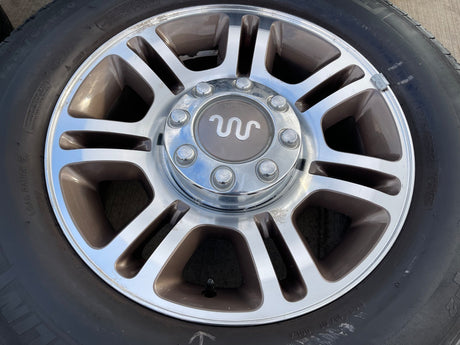 20" Ford F-250 F-350 OEM 3951 3845 KING RANCH rims wheels tires MICHELIN LTX A/T Texas Truck Tire