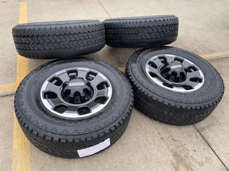 18" Ford F-250 F-350 OEM TREMOR 10482 rims wheels 2024 2025 2026 BRIDGESTONE Texas Truck Tire