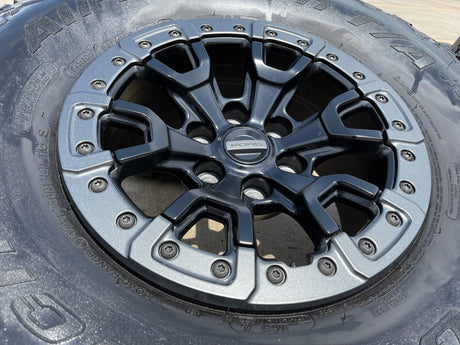 17" Ford F-150 Raptor Bronco R OEM BEADLOCK 51222 rims wheels 37" 2024 2025 NEW Texas Truck Tire