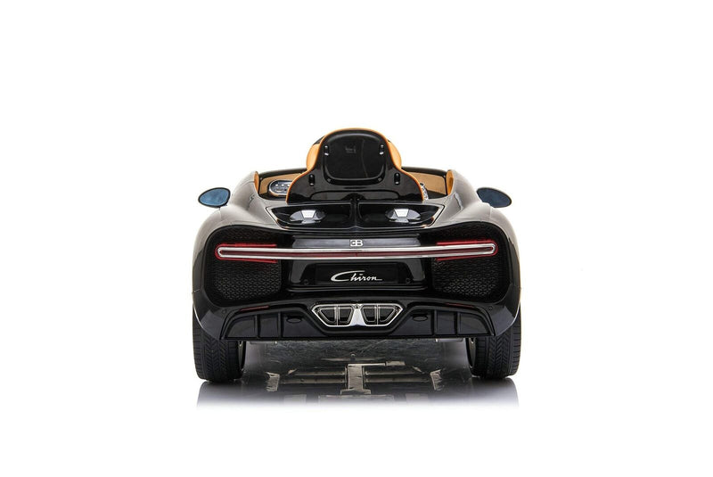DAKOTT Bugatti Chiron Electric Ride-On Vehicle in Sleek Black