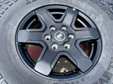 17" Ford Bronco wheels rims 95292 10383 SASQUATCH Ranger tires KENDA 37" Texas Truck Tire