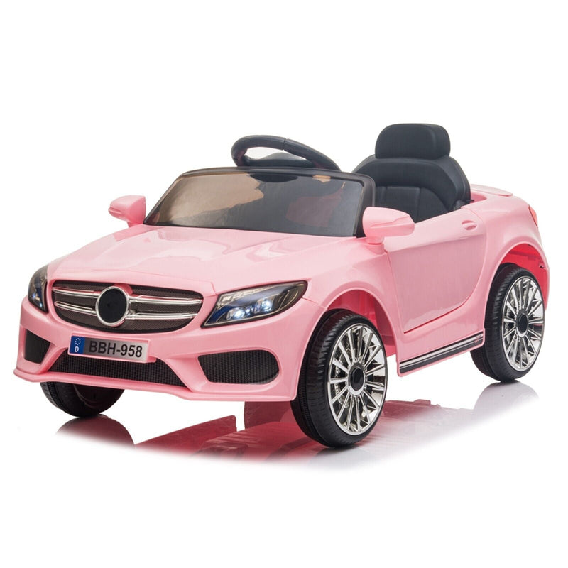 Electric Ride-On Car for Kids with Remote Control, Music, and LED Lights - Perfect Gift for Young Drivers!
