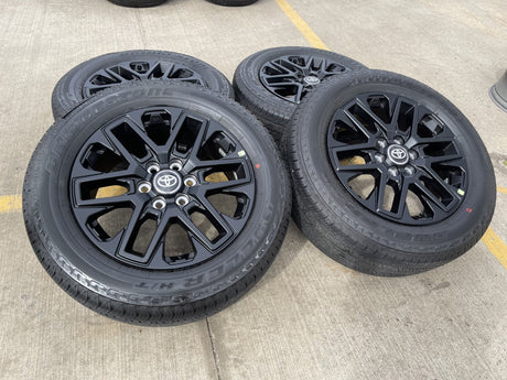 20" Toyota Tundra TRD OEM wheels rims TSS 75276 95295 Sequoia 2024 2025 2026 NEW Texas Truck Tire
