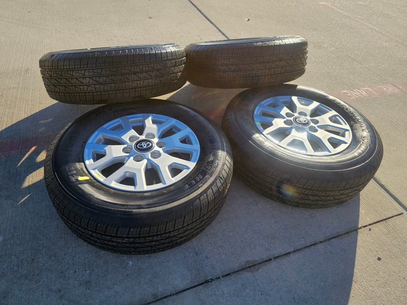 17" Toyota Tacoma 4Runner TRD OEM 94254 10637 wheels rims 2026 FIRESTONE NEW Texas Truck Tire