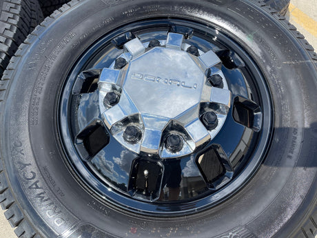 18" GMC Sierra 3500 DENALI Dually rims wheels OEM 8x210 2025 2026 MICHELIN NEW Texas Truck Tire