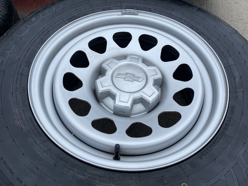 17" Chevy Silverado OEM wheels rims Tahoe Colorado 8130 GMC Canyon 2024 2025 NEW Texas Truck Tire