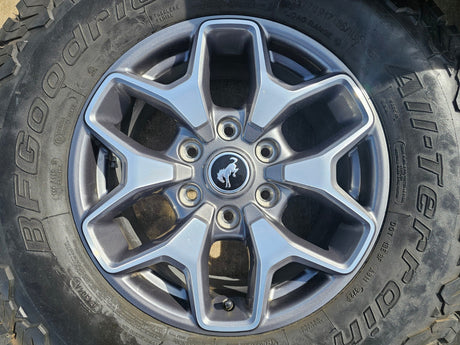 17" Ford Bronco wheels rims SASQUATCH 95229 10387 Ranger BFG KO2 A/T Texas Truck Tire