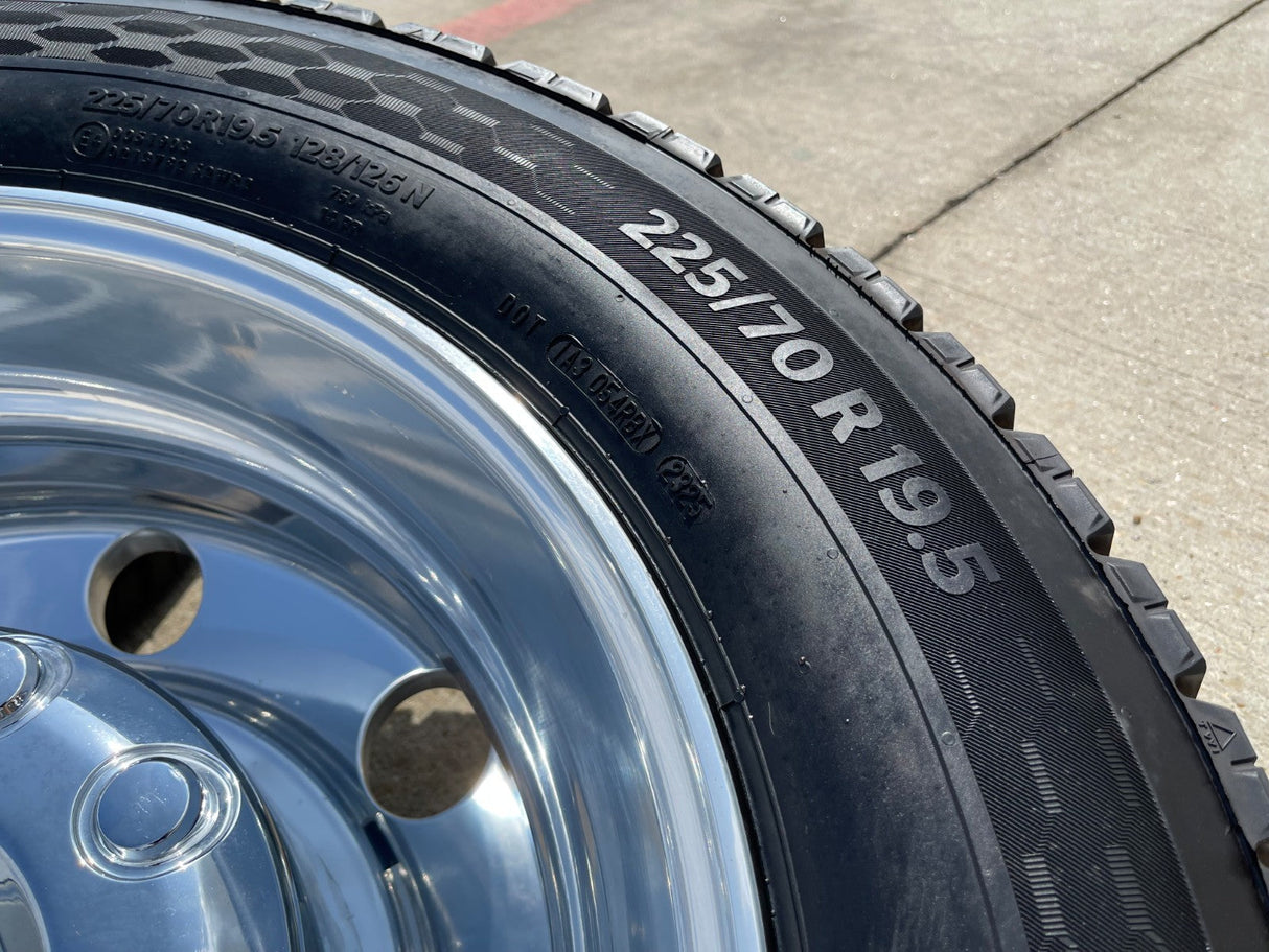 19.5" Ford F-450 Dually F-550 rims wheels RAM 4500 OEM 10x225 2024 2025 2026 Texas Truck Tire