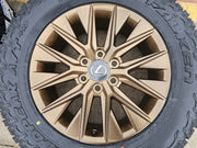20" Toyota Land Cruiser Tundra OEM wheels rims 10545 Lexus GX550 LX600 NEW Texas Truck Tire
