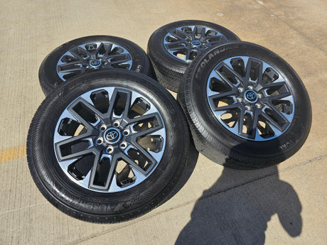 20" Toyota Tundra 1794 OEM wheels rims 34220 95295 Sequoia 2022 2023 2024 2025 Texas Truck Tire