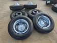 17" Dodge Ram 3500 Dually Laramie 8x200 wheels rims 2703 2704 OEM tires Texas Truck Tire