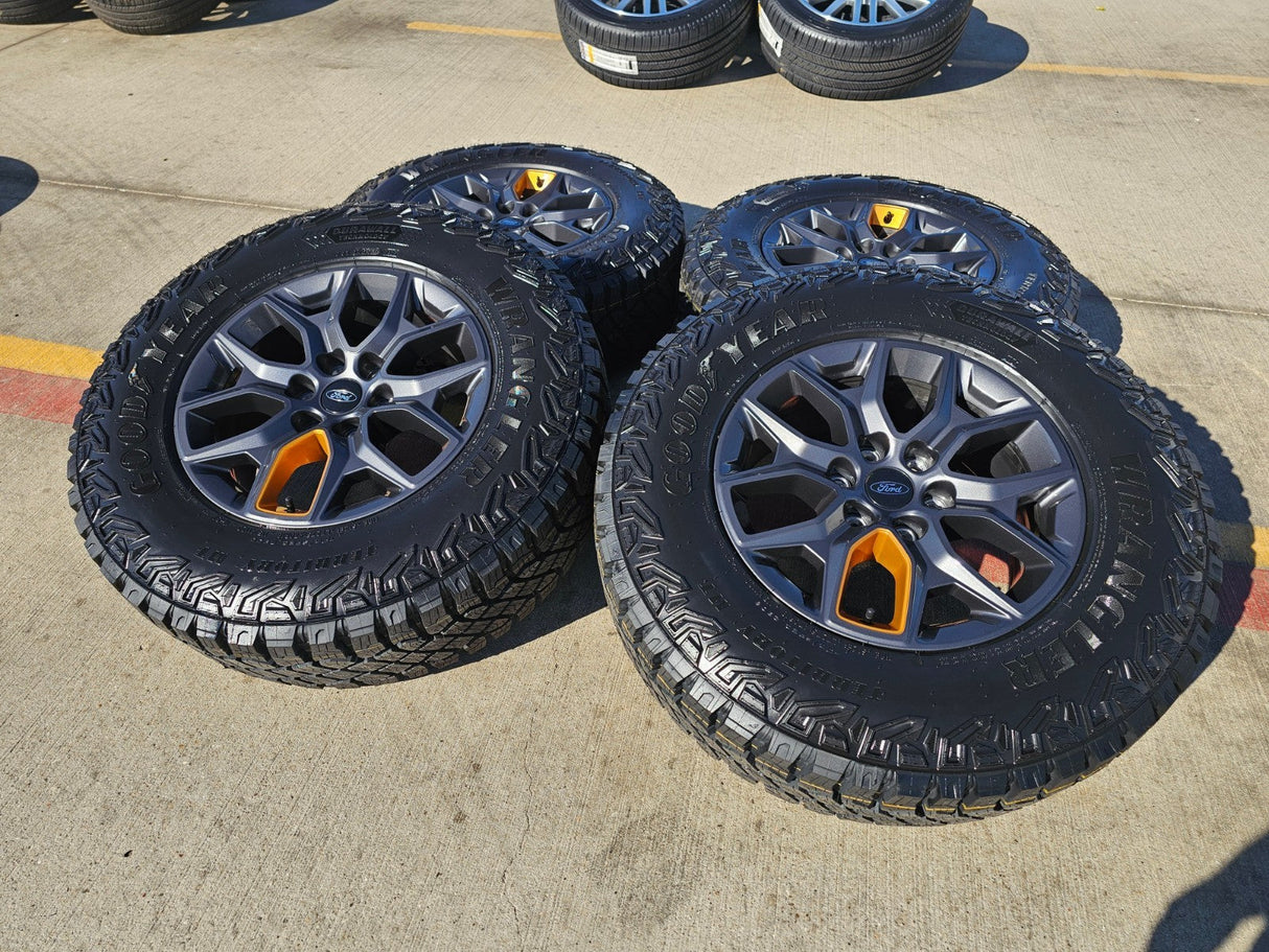 18" Ford Expedition F-150 TREMOR OEM rims wheels TIMBERLINE 2025 2026 2027 NEW Texas Truck Tire