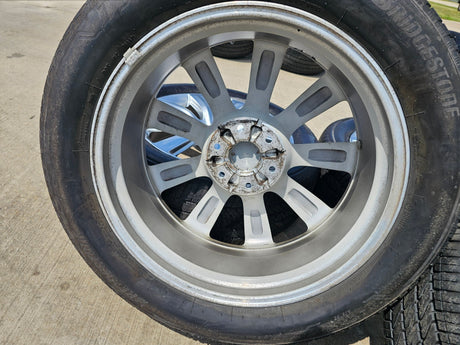 22" Infiniti QX80 QX56 Nissan Titan OEM wheels rims 73729 tires Texas Truck Tire