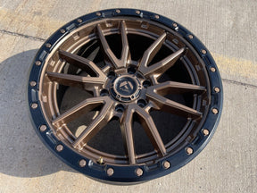 20x9 Fuel Rebel D681 Chevy Silverado RAM Tacoma wheel rim 6x139 6x5.5 Texas Truck Tire