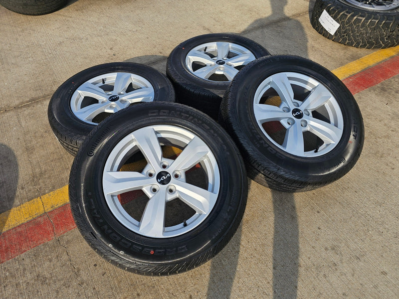17" Kia Sportage Carnival OEM wheels rims 70640 Sorento Sedona 2025 2026 NEW Texas Truck Tire