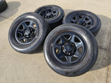 17" Chevy Tahoe PPV OEM Police Package 8111 wheels rims tires FIRESTONE Texas Truck Tire