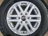 18" Toyota Tundra Sequoia OEM wheels rims 75281 LX600 2024 2025 2026 YOKOHAMA Texas Truck Tire