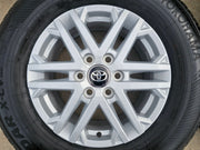 18" Toyota Tundra Sequoia OEM wheels rims 75281 LX600 2024 2025 2026 YOKOHAMA Texas Truck Tire