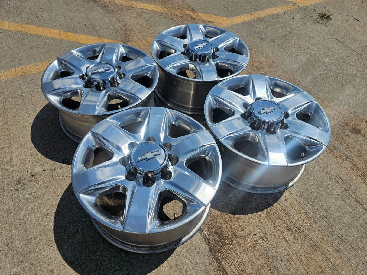 20" Chevy Silverado High Country 2500 3500 OEM 5962 wheels rims 2023 2024 2025 Texas Truck Tire